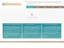 Tablet Screenshot of 9dimensions.in